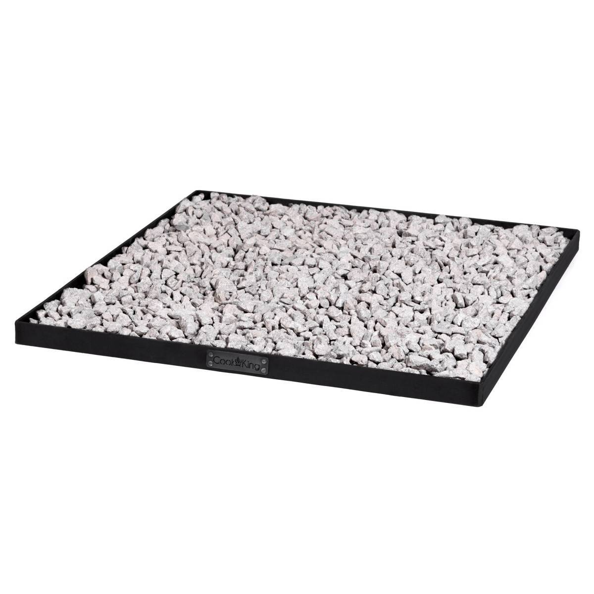 Divers - Base Carrée en Métal Cook King - Protection Élégante pour Terrasse - 100 x 100 cm - Imagen 2