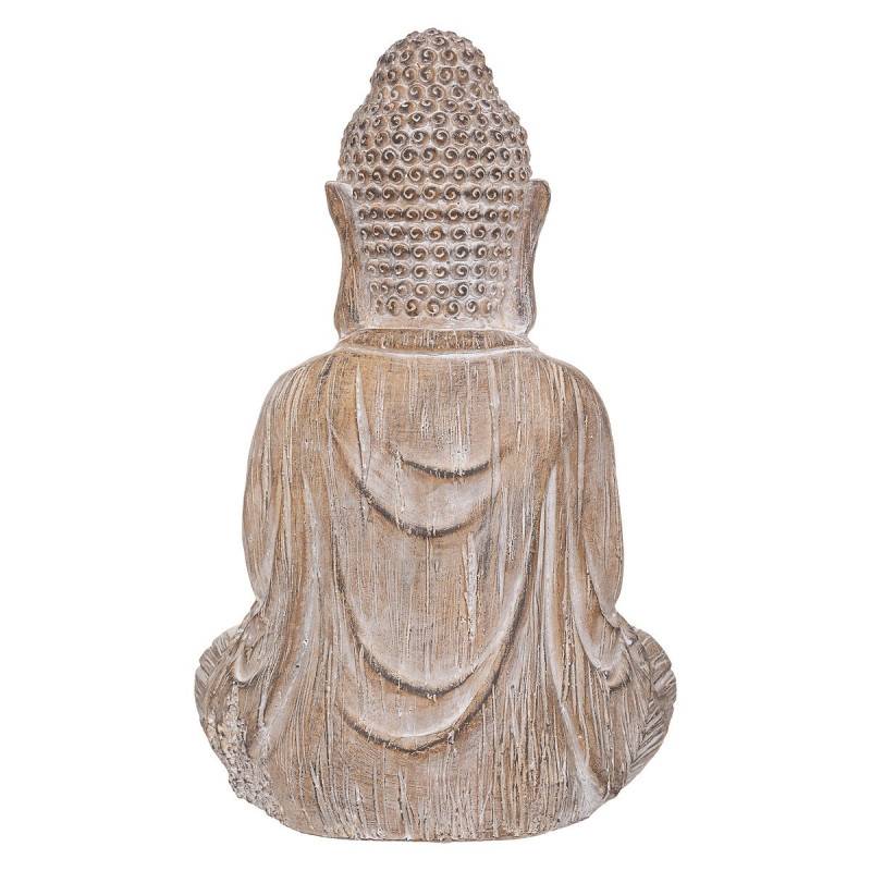 Statue Bouddha effet brossé H45 Atmosphera - Image 2