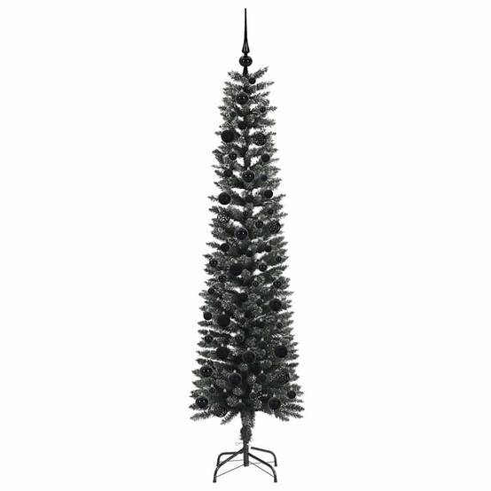 ComfortXL - Sapin de Noël artificiel 180 cm complet avec 300 LED et 120 boules Vert – ComfortXL Outdoor Living - Image 4