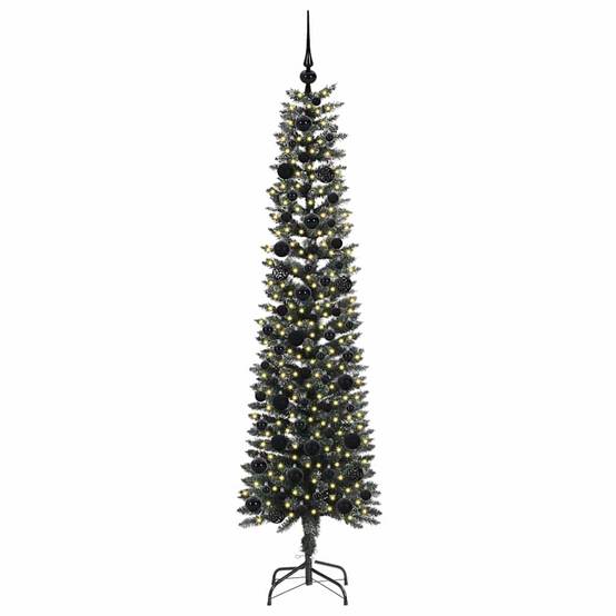ComfortXL - Sapin de Noël artificiel 180 cm complet avec 300 LED et 120 boules Vert – ComfortXL Outdoor Living - Image 3
