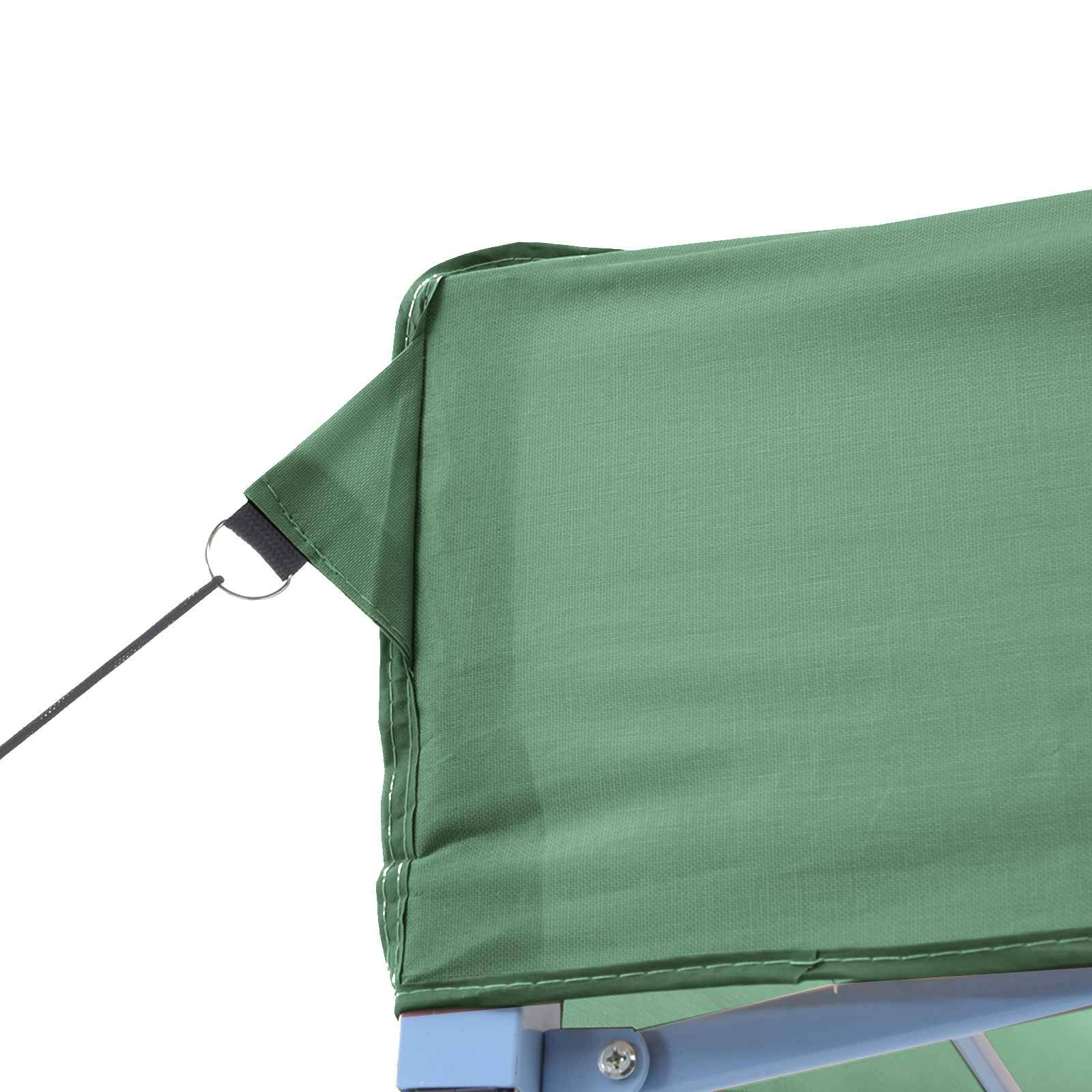 Pergola acier vert 440 x 292 x 315 cm - Prolenta premium p383.1 - Image 6
