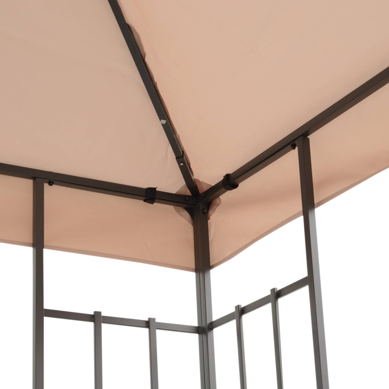 Outsunny - Toile de Rechange 3x3m pour pavillon tonnelle tente beige - Outsunny - Image 8