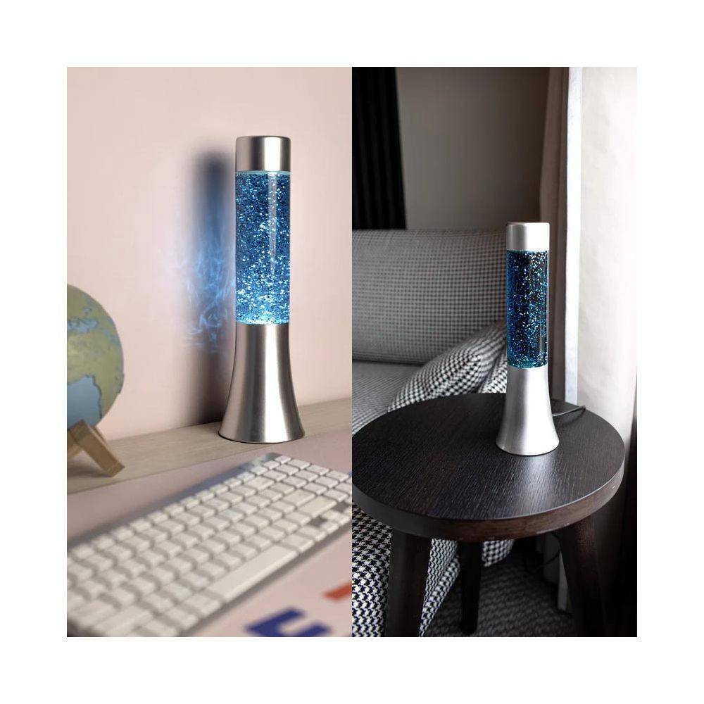 Fisura - Mini lampe à poser en métal et verre Paillettes - Imagen 2