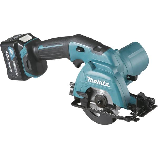 Scie circulaire 10.8V CXT Ø85 mm - MAKITA - avec 2 batteries 12V 4.0Ah - chargeur - MakPac - HS301DSMJ - Image 2