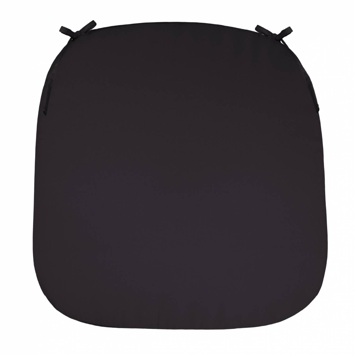 Linxor - Lot de 4 galettes, coussins déhoussables pour chaise - Gris foncé - Linxor - Imagen 6
