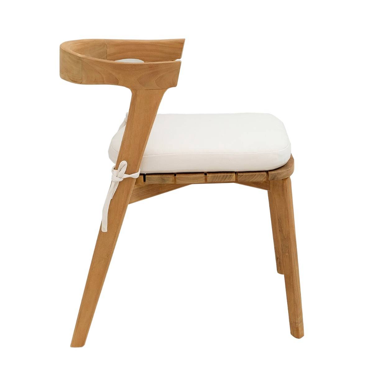 Chaise de jardin en teck massif Rumba - TECK'Attitude - Imagen 1