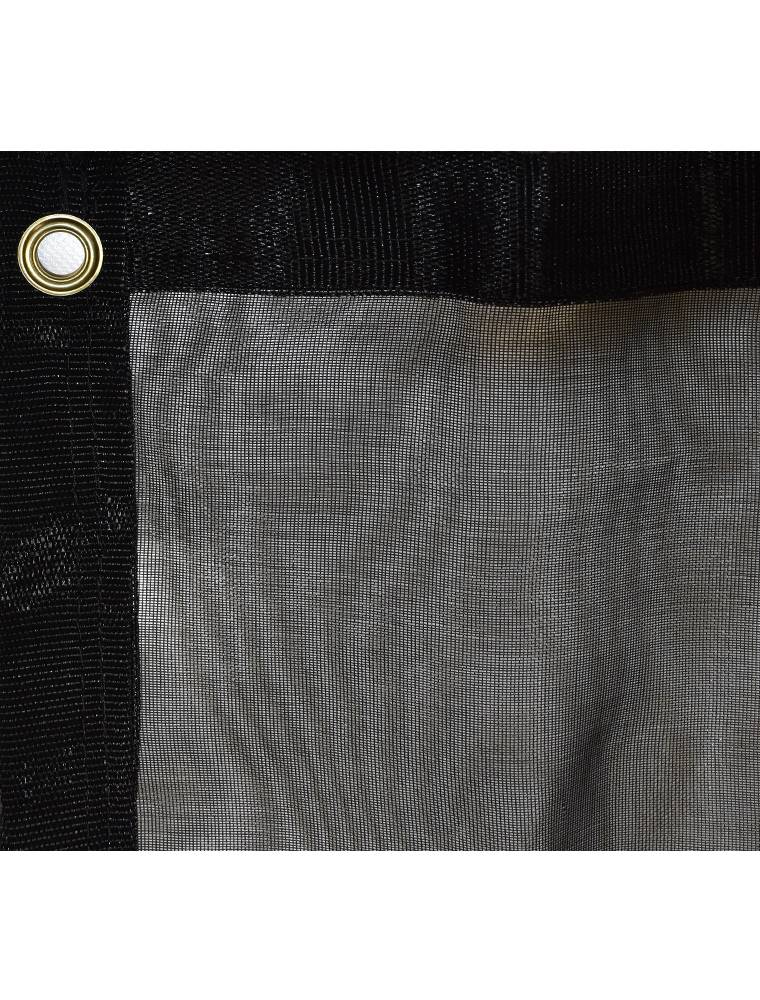 Maille Store - Filet de benne 160g/m² - Tissé - Noir - Sans sandow 3.5m x 6.5m Noir