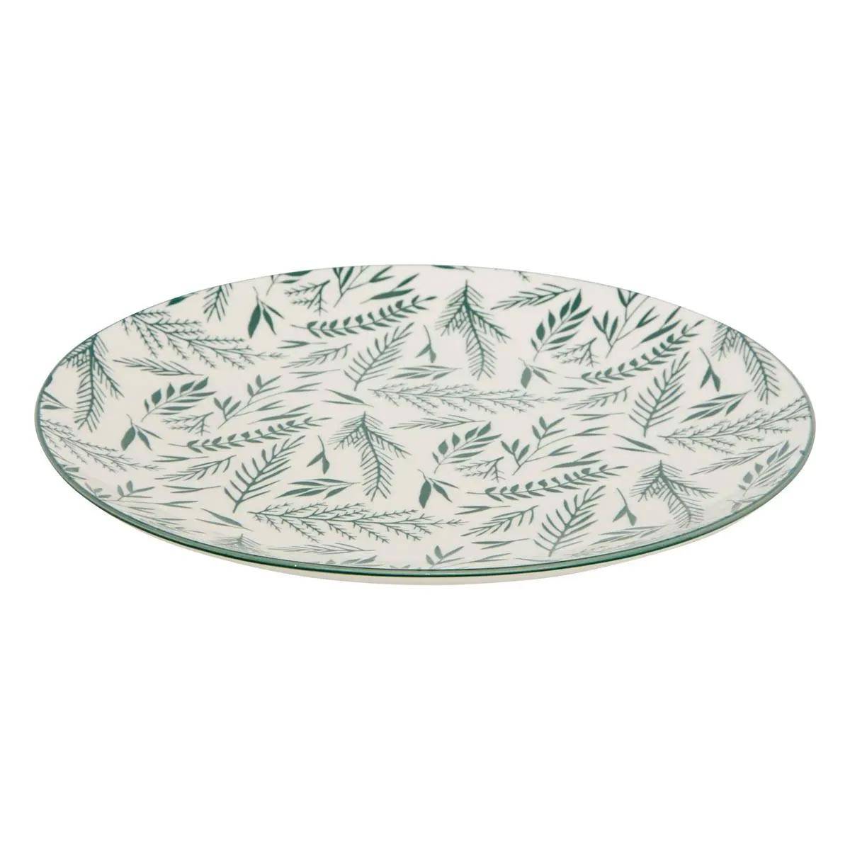 Service de Table 12 Pièces "Agathe" 26cm Vert - Image 5