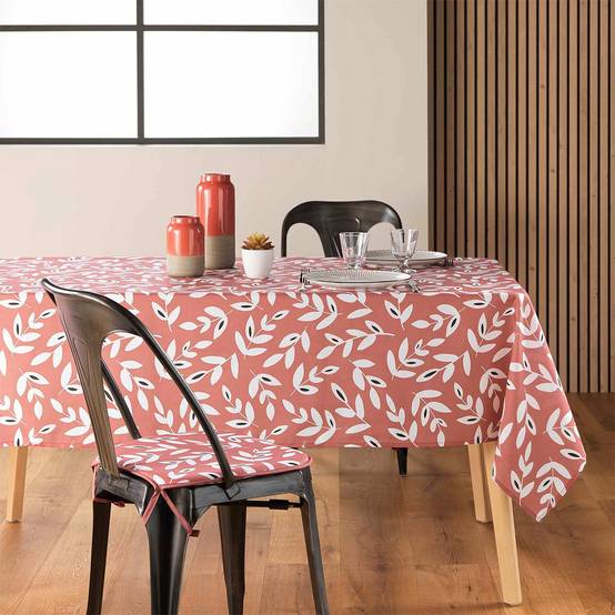 Nappe en Microfibre "Bellys" 140x240cm Terracotta - Image 4
