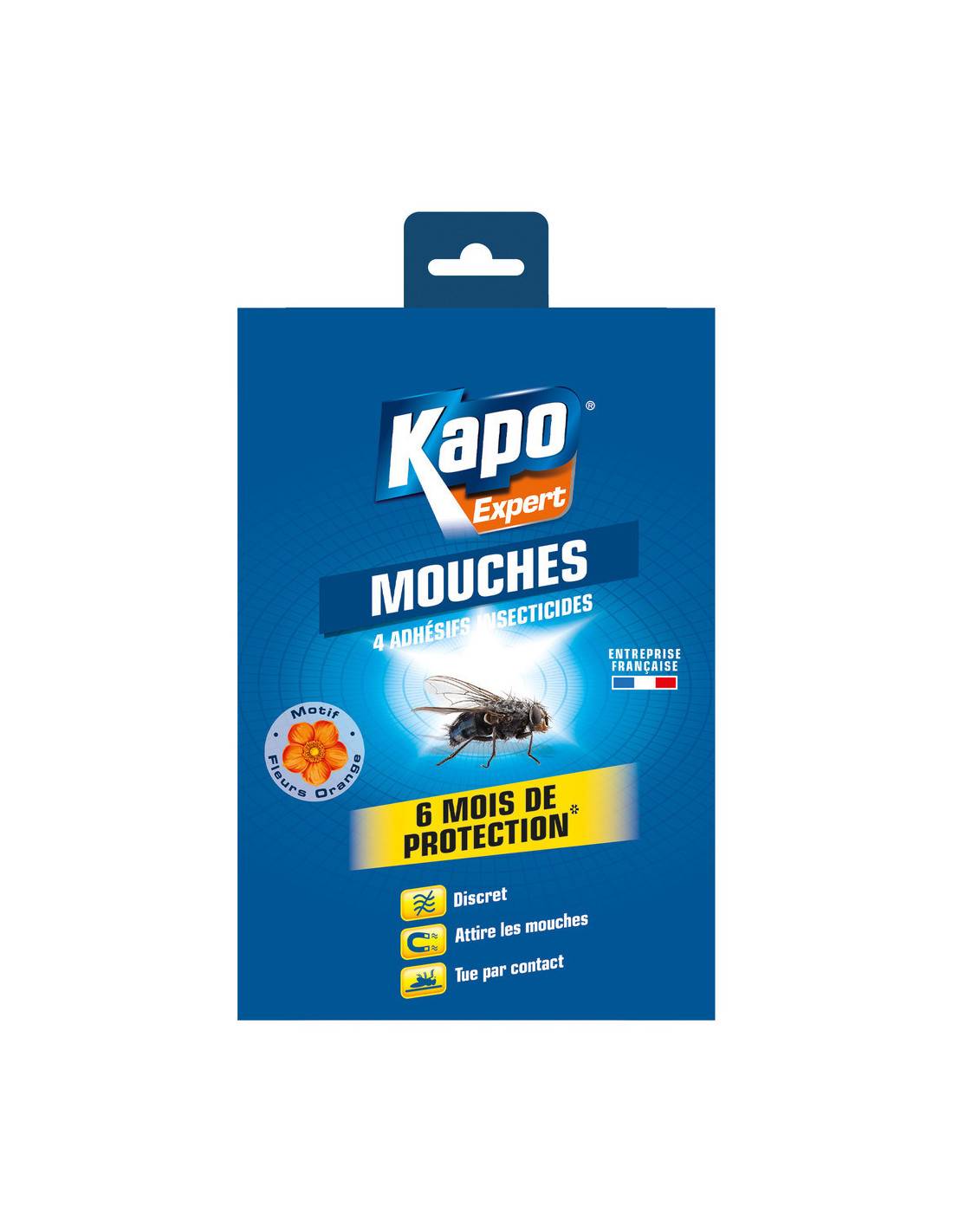 Adhésif Anti-mouches Fleur Kapo Piège Discret Et Efficace - Kpro - Image 1