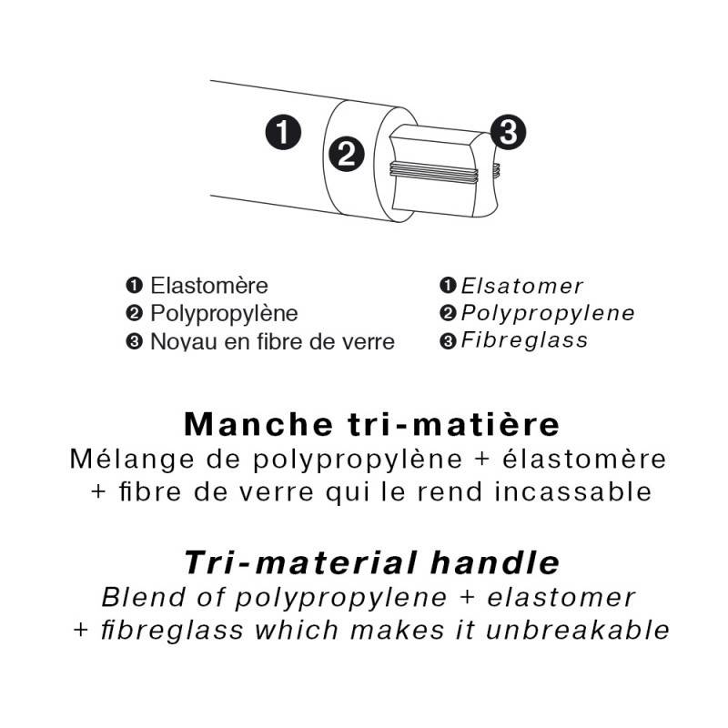 Manche En Fibre Et Composite 130cm Pour Pelles Mermier 506210 - Imagen 2