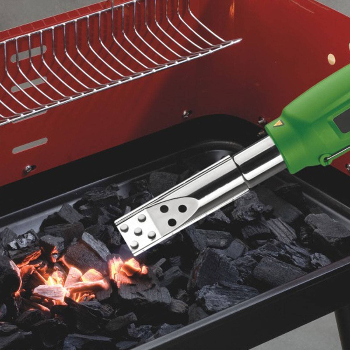 Désherbeur thermique 2000W 3en1 Economique Brule herbes Canne et pistolet + 5 Embouts KZ GARDEN - Imagen 6