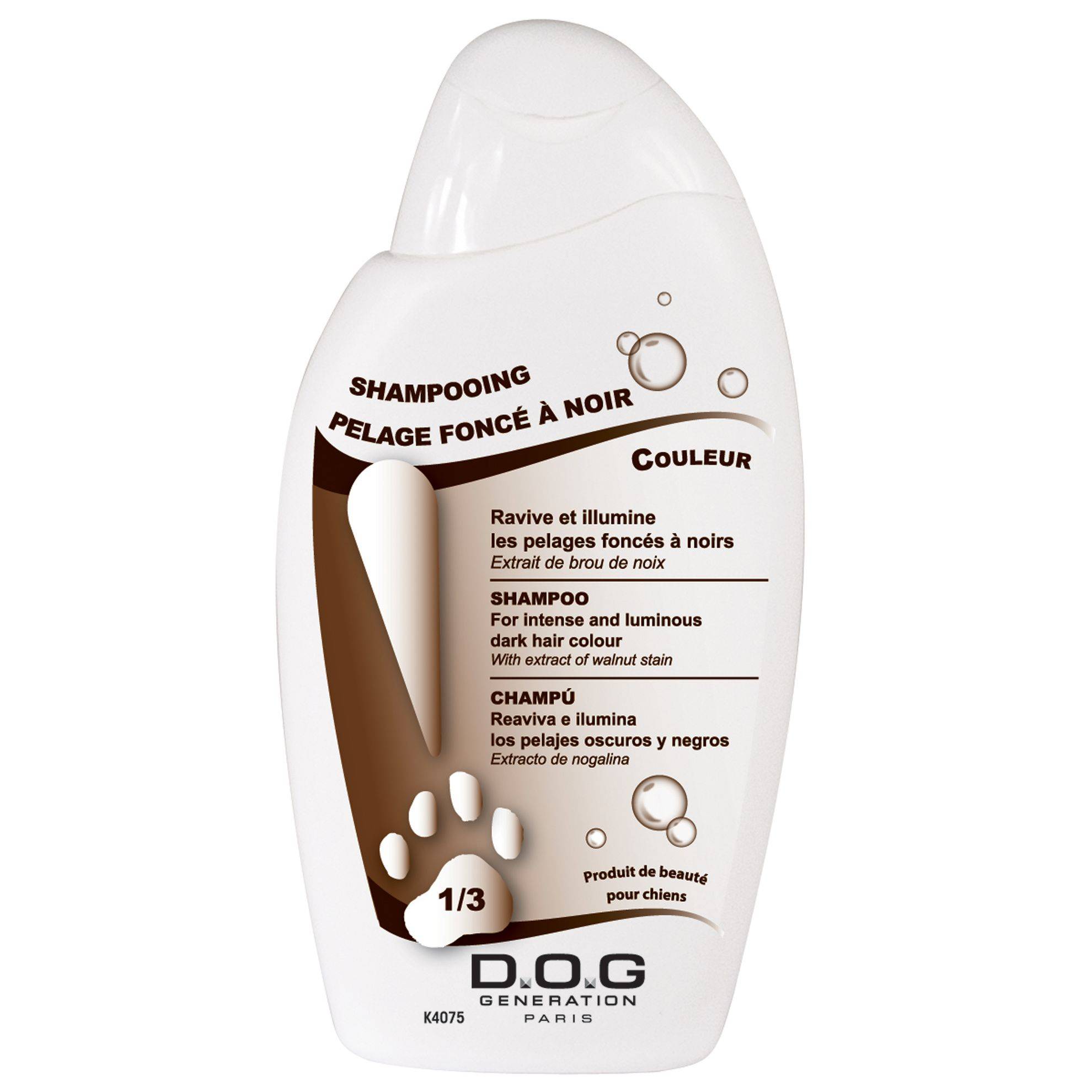 Shampooing Pelage Foncé à Noir Dog Generation : 250ml DOG GENERATION