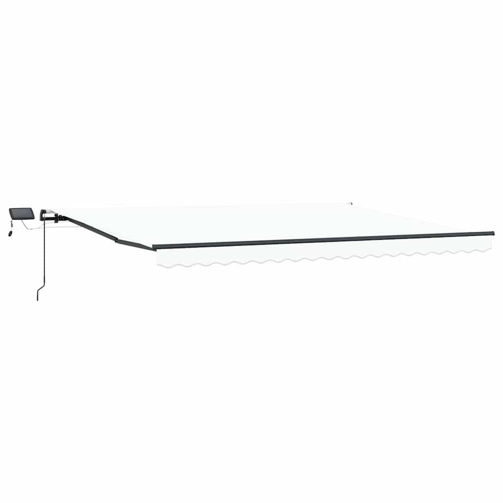 PANGIVO - Store rétractable blanc tissu 400 x 300 cm - PANGIVO - Image 2