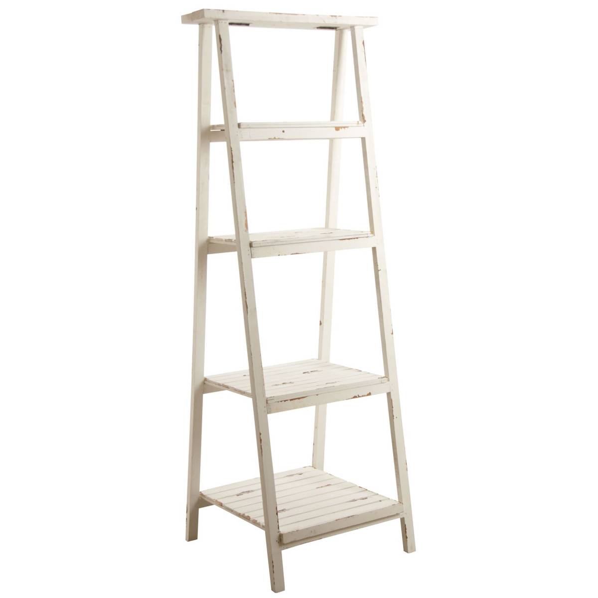 Aubry Gaspard - Etagère pliante en bois vieilli - Imagen 1