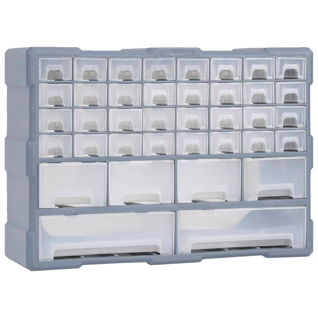 Helloshop26 - Organisateur multi-tiroirs avec 40 tiroirs boîte à coudre armoire de rangement boîte à outils unité d'organisation - Imagen 1