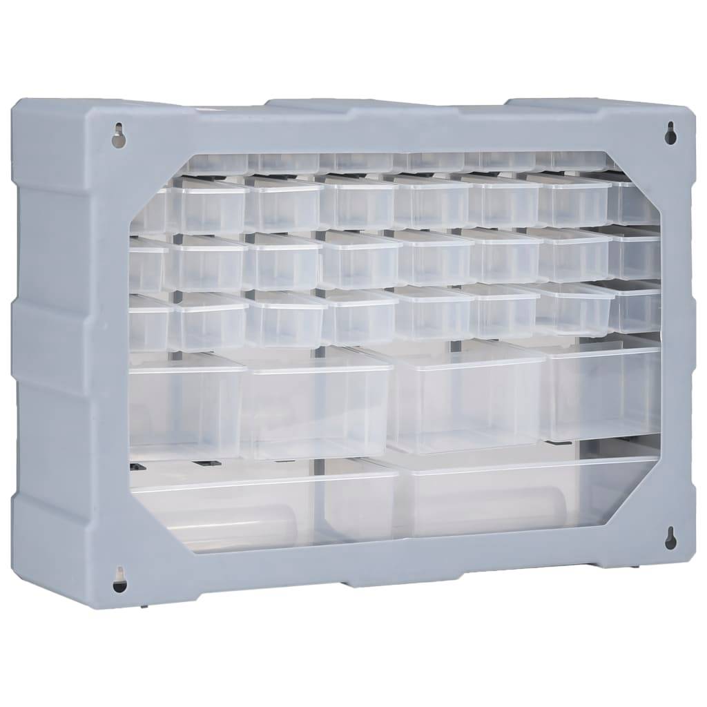 Helloshop26 - Organisateur multi-tiroirs avec 40 tiroirs boîte à coudre armoire de rangement boîte à outils unité d'organisation - Imagen 4