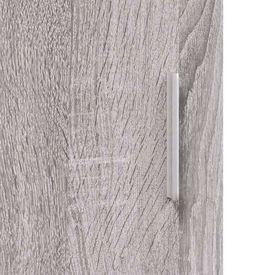 Meuble pour Aquarium Bois d'ingénierie avec Rangement Pratique Sonoma Gris 101 cm - ComfortXL Outdoor Living - Image 9