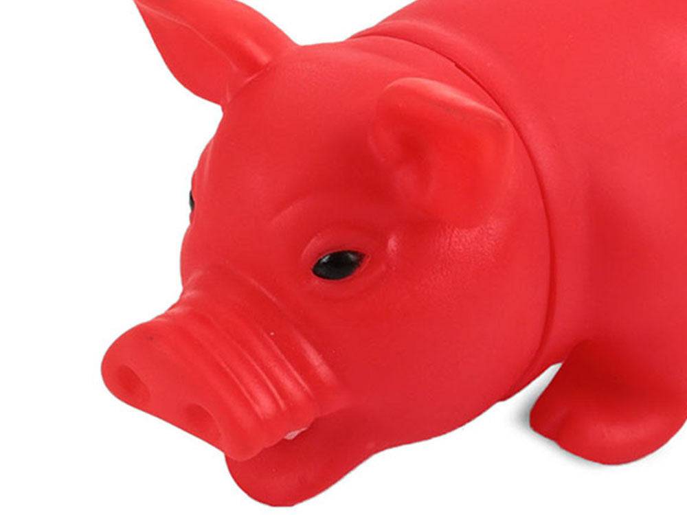 Objet grinçant pour chien à mâcher piggy pig - Image 3