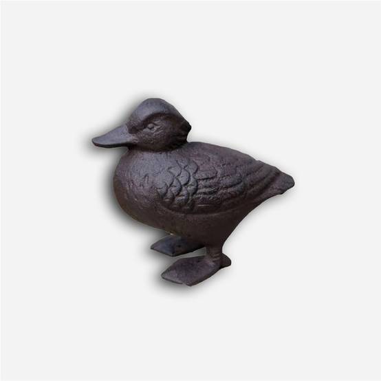Canard colvert grand modèle en fonte - Image 1