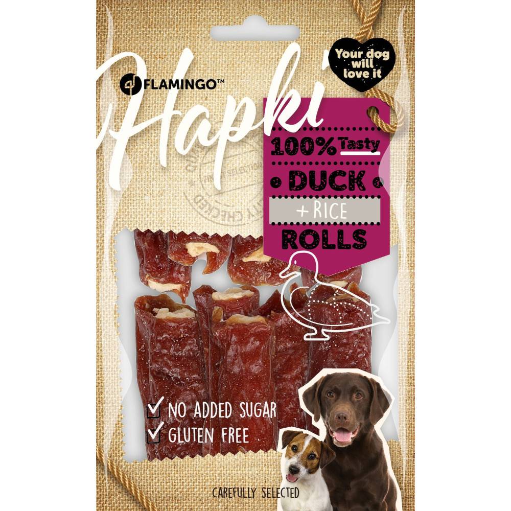 Friandises Hapki Cigare Canard & Riz 85 g pour chien - Imagen 2