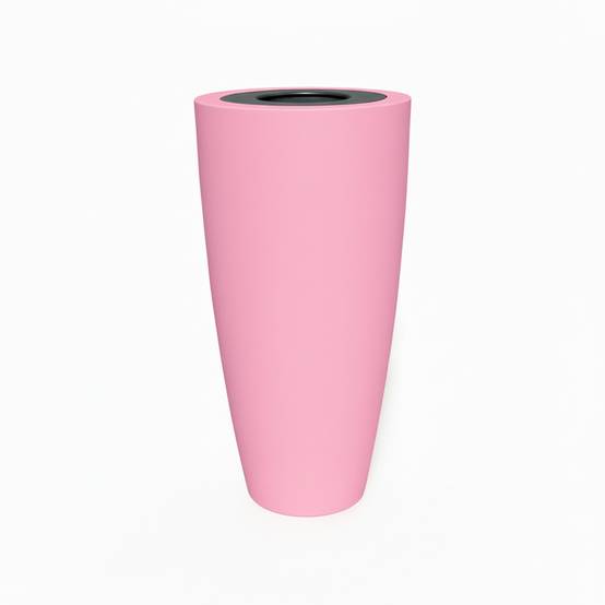 Pot de fleurs conique 200l delight - plast'up rotomoulage - Imagen 1