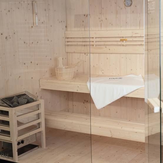 Sauna traditionnel HOME DELUXE SHADOW XL - 200 x 190 cm pour 5 personnes - Image 5