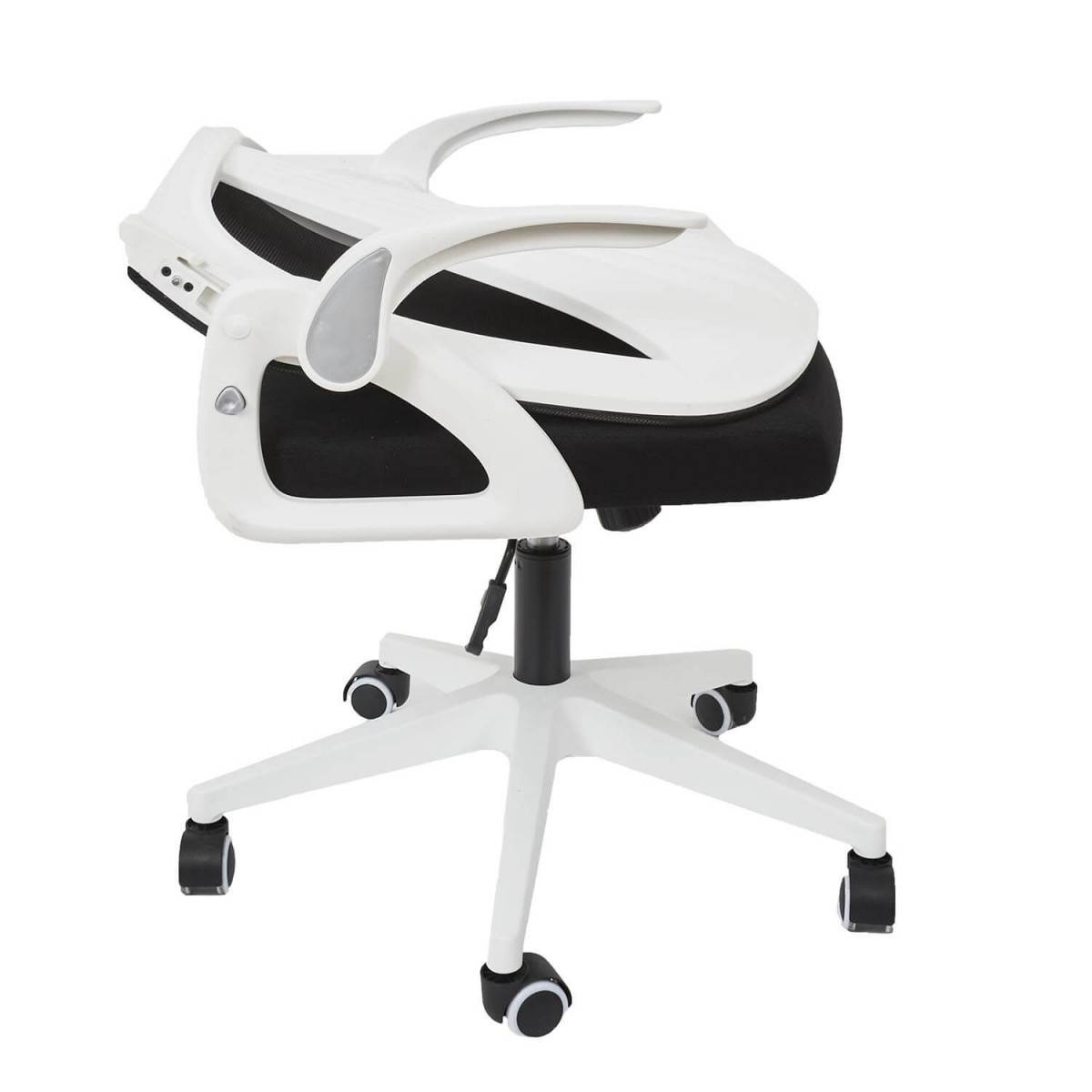 ALTOBUY - Fauteuil de Bureau Rabattable Noir et Blanc - QUICK - Image 4