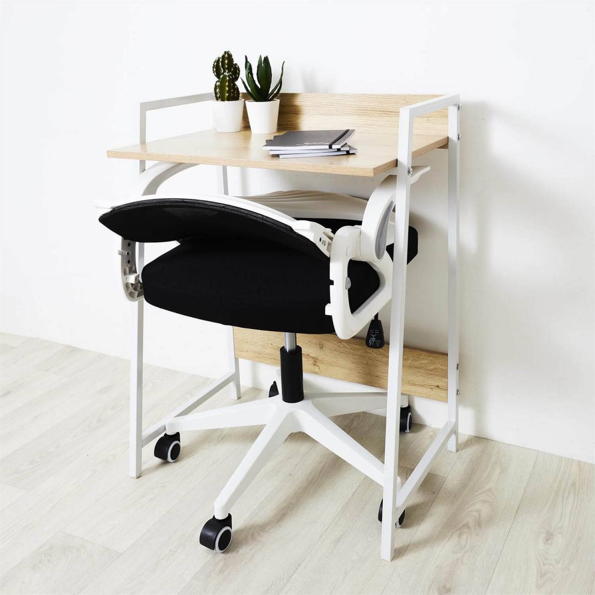 ALTOBUY - Fauteuil de Bureau Rabattable Noir et Blanc - QUICK - Image 7