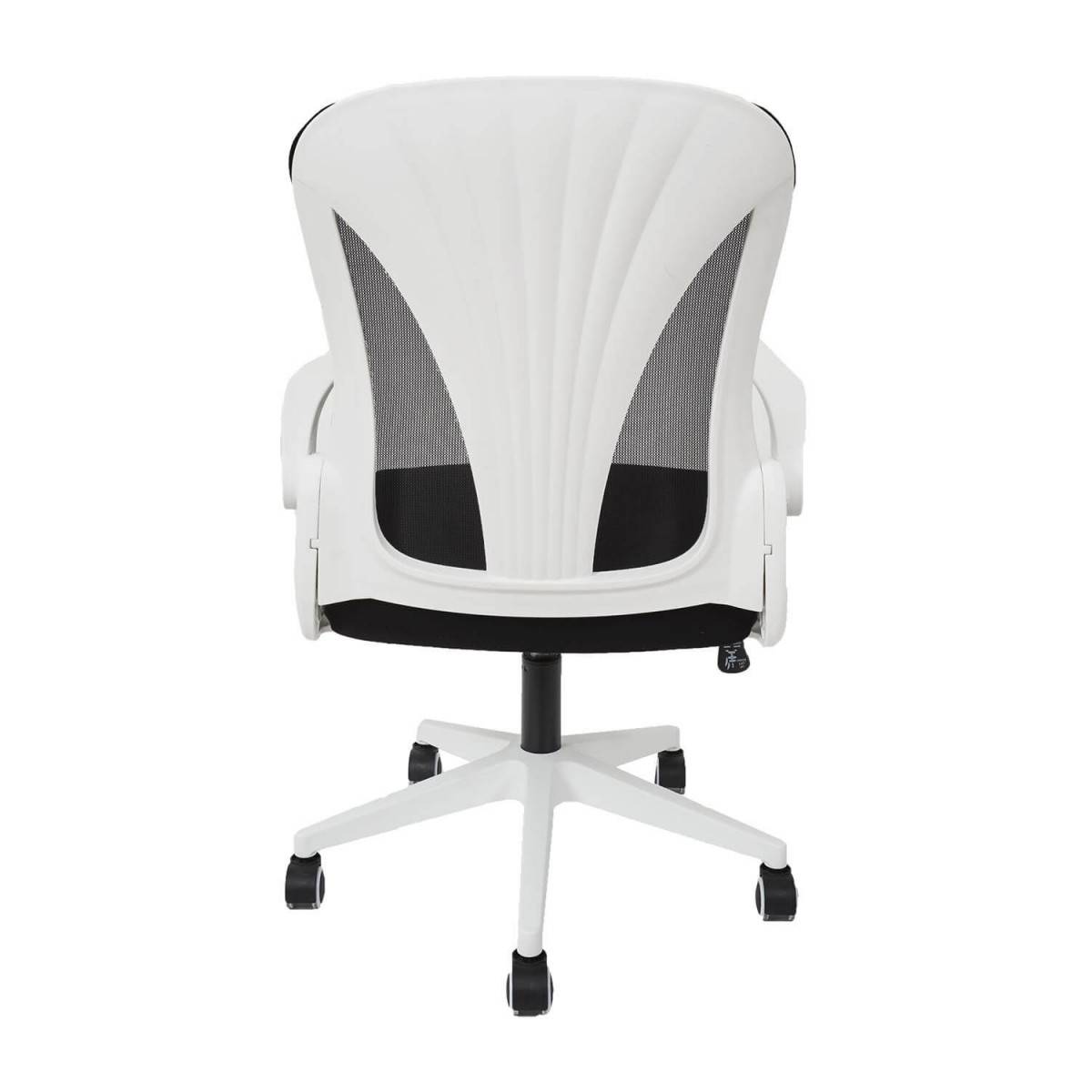 ALTOBUY - Fauteuil de Bureau Rabattable Noir et Blanc - QUICK - Image 6