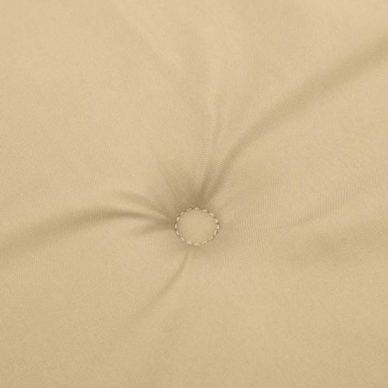 Lot de 6 Coussins Dossier Haut Tissu Polyester Anti-glisse pour Chaise de Jardin Beige Mélangé 120x50cm – ComfortXL Outdoor Living - Image 8