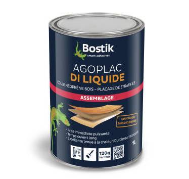 Bostik - Colle Agoplac Di Liquide BOSTIK - boite 1L - 30604787