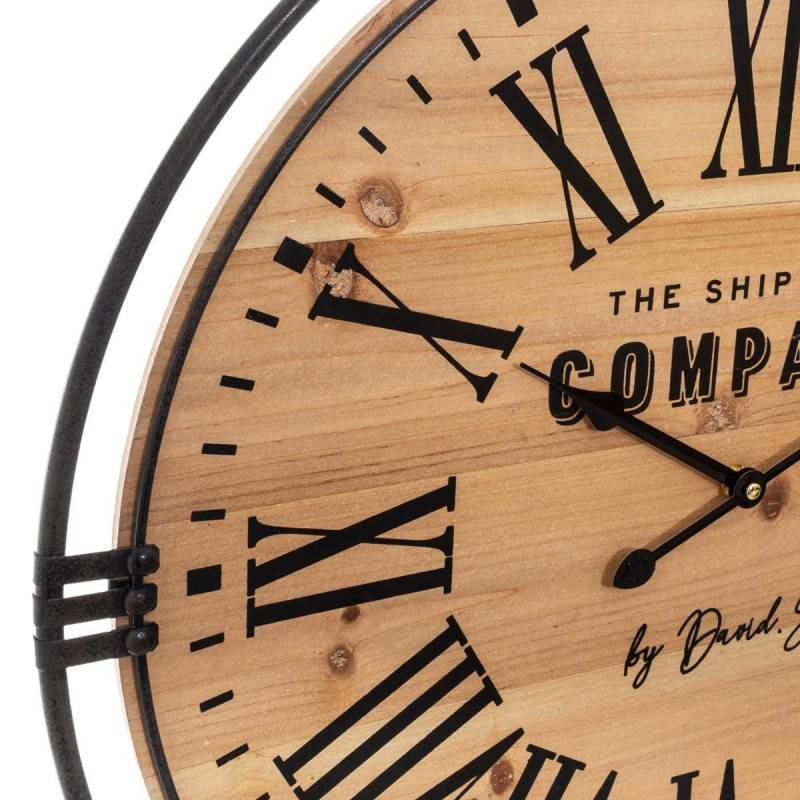 Horloge métal et bois D58 Colonial Atmosphera - Image 3