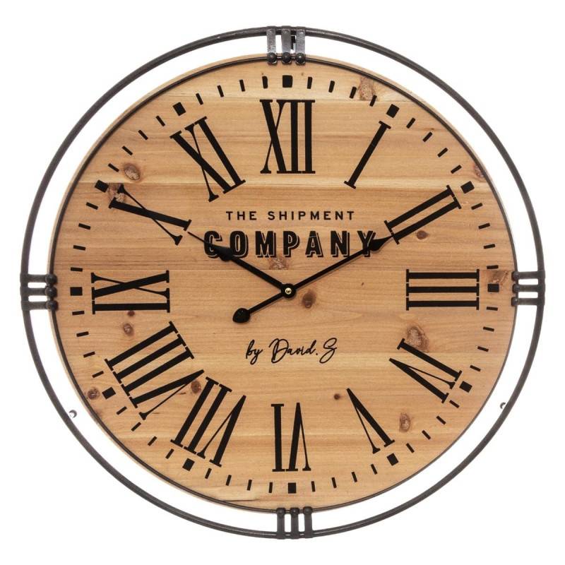 Horloge métal et bois D58 Colonial Atmosphera - Image 1