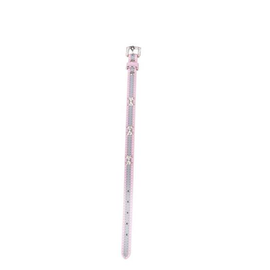 Sans Marque - Collier pour chien strass réfléchissant - Taille M - Rose - Dogi