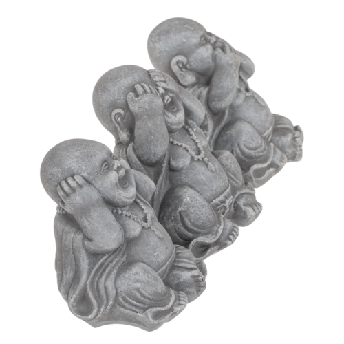 Lot de 3 statuettes BOUDDHA Chinois MAGNETICLAND - Image 5