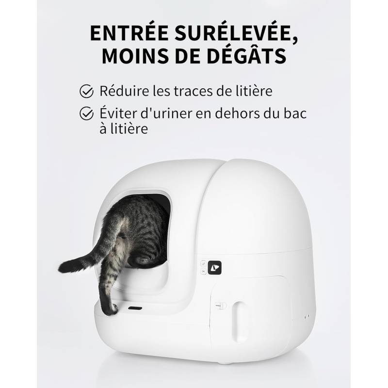 Entrée Surélevée pour Litière PURAMAX Automatique Petkit - Image 3