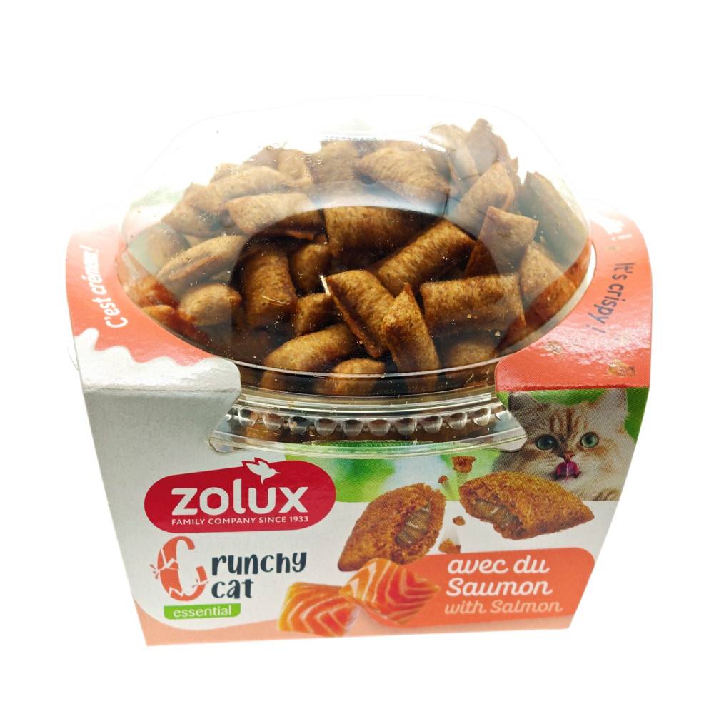 Zolux - Friandise Crunchy Cat Saumon 80 gr pour chat - Image 2