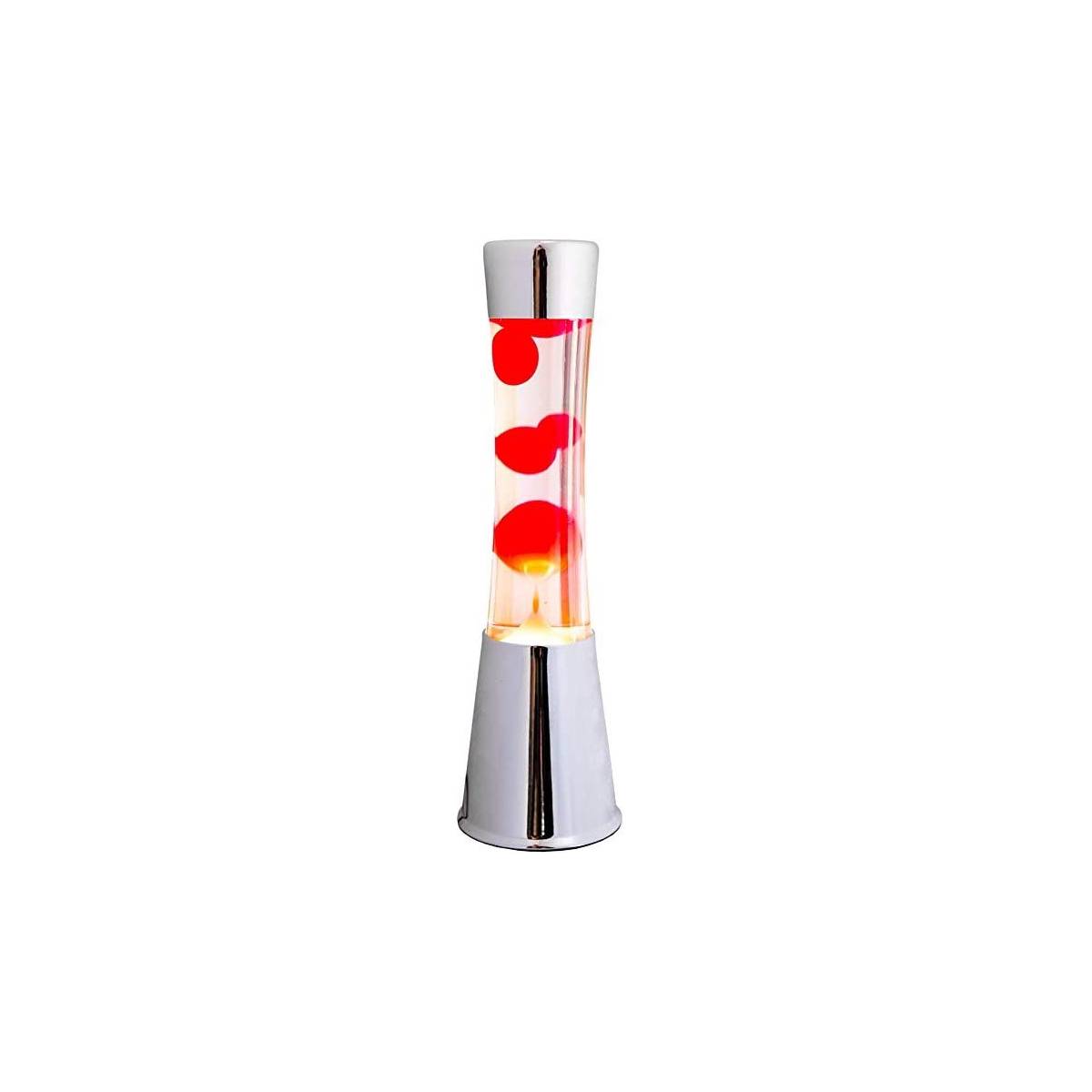 Fisura - Lampe à poser en métal et verre Lave Rouge Fisura - Imagen 1