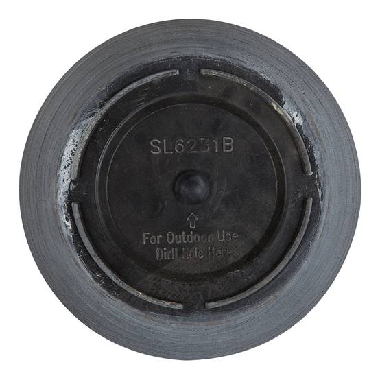 Cache-pot d'extérieur Fibre d'argile Gris KATALIMA - Beliani - Image 5