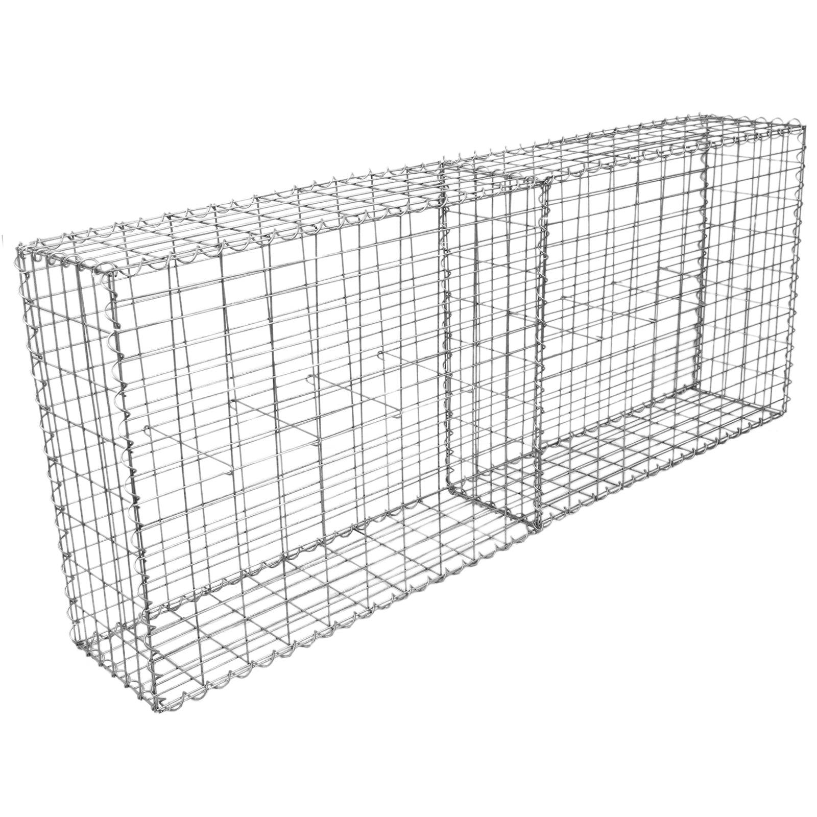 Monstershop - MonsterShop Lot de 2 Paniers de Gabions 100 x 95 x 30cm - Imagen 3