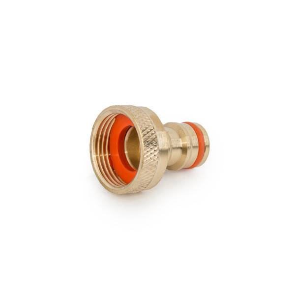 Nez de robinet GW 3/4 " (15/21) en LAITON pour tuyau d'arrosage (Lot de 2)