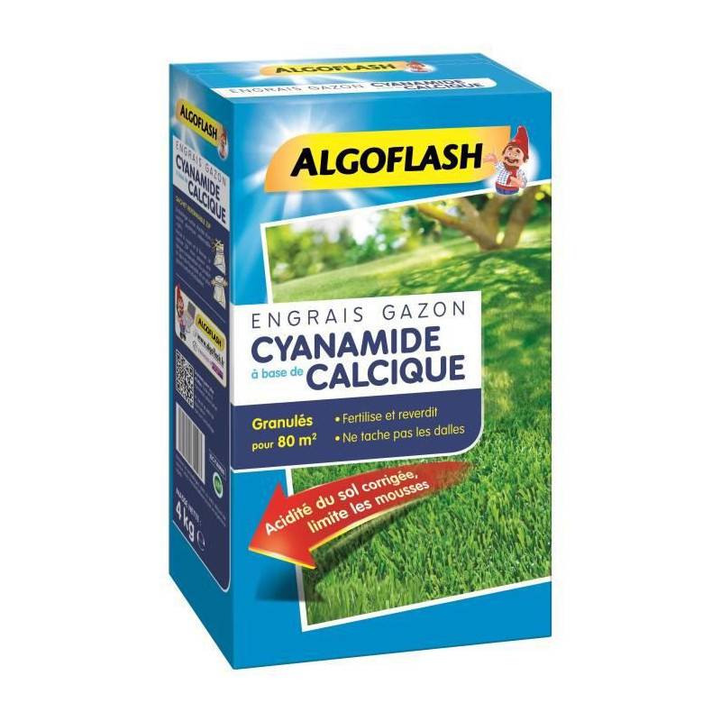 Algoflash - Algoflash Engrais Gazon Cyanamide - 4kg