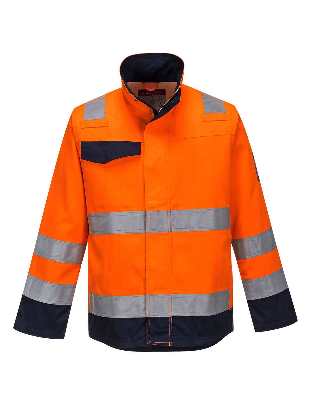 Veste Modaflame Orange/marine Ris Couleur : Orange/marine Taille Xxxl - Portwest