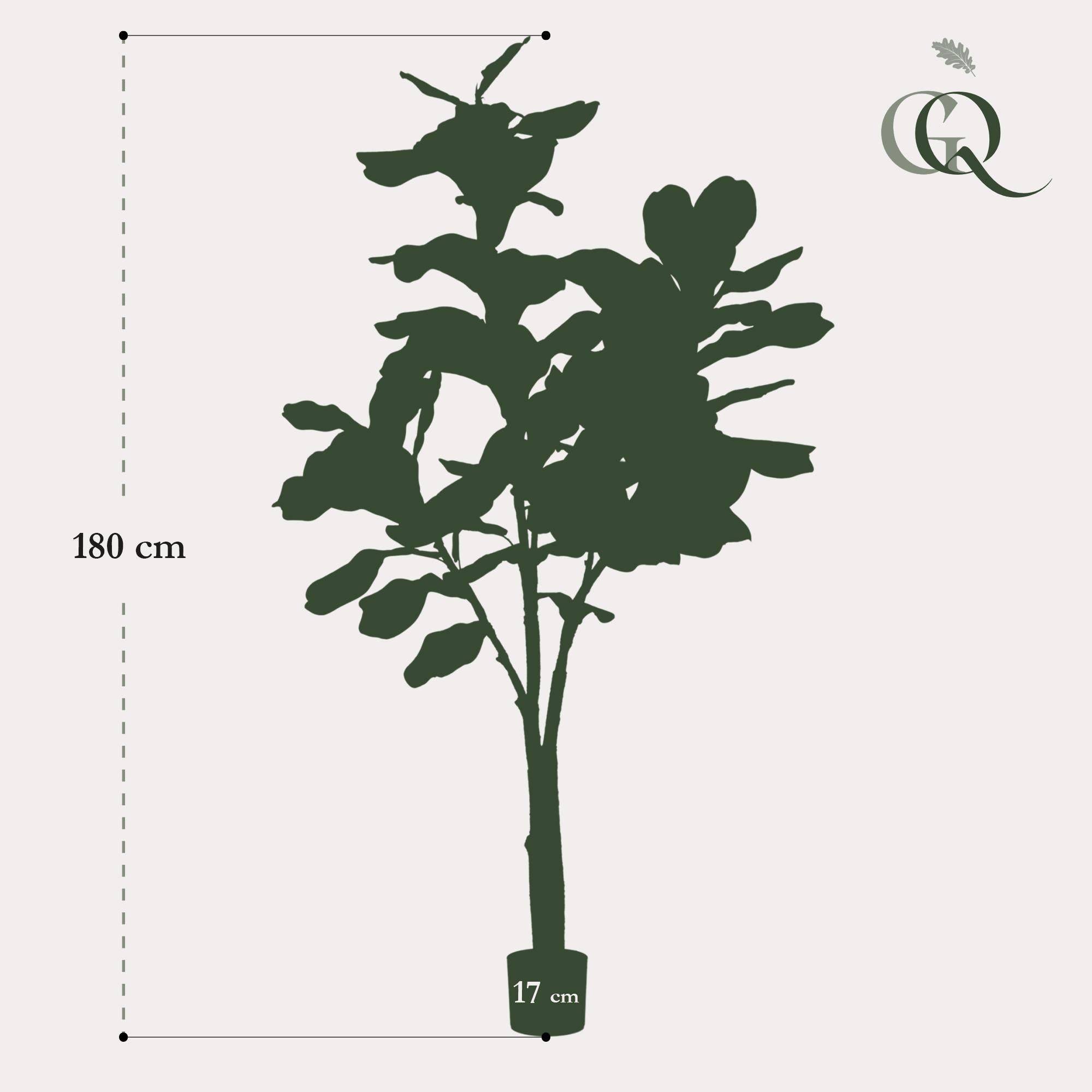 La Green Touch - Ficus Lyrata plante artificielle h180cm, Ø17cm- La Green Touch - Imagen 6