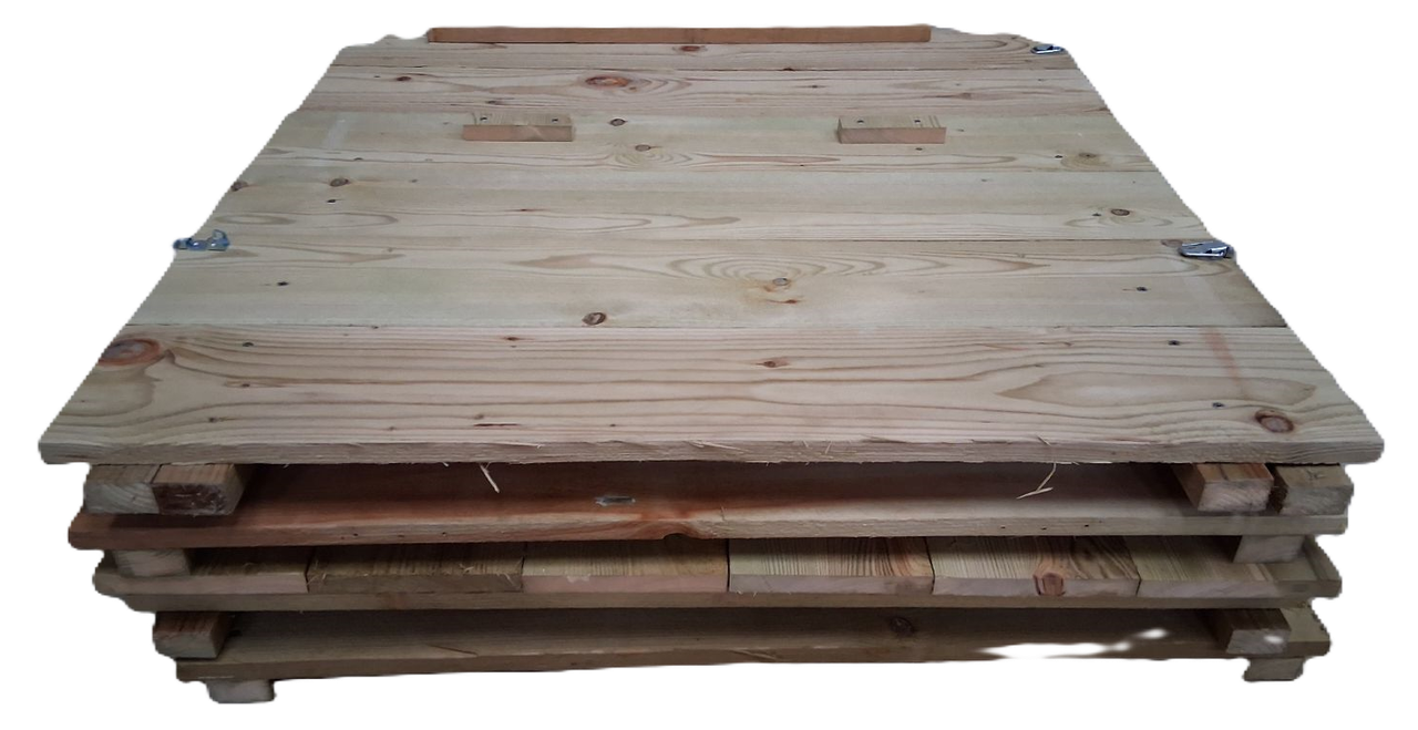 Composteur en bois 280 L – fabrication française. Montage sans outil en 10 min. Robuste et efficace avec grille anti-rongeur. - Image 5