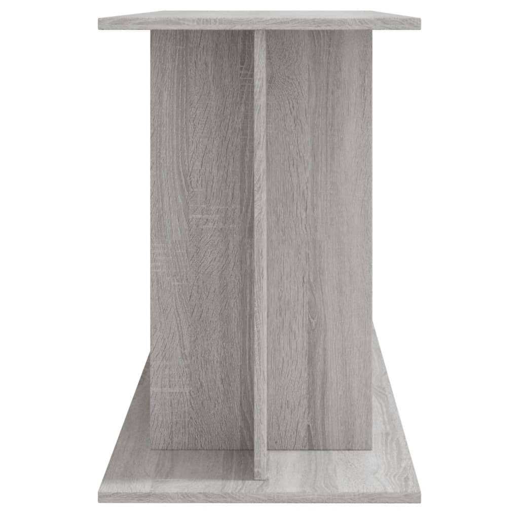 Meuble pour Aquarium Bois d'Ingénierie pour Salon avec Rangement 120x40x60 cm Gris Sonoma - ComfortXL Outdoor Living - Image 5