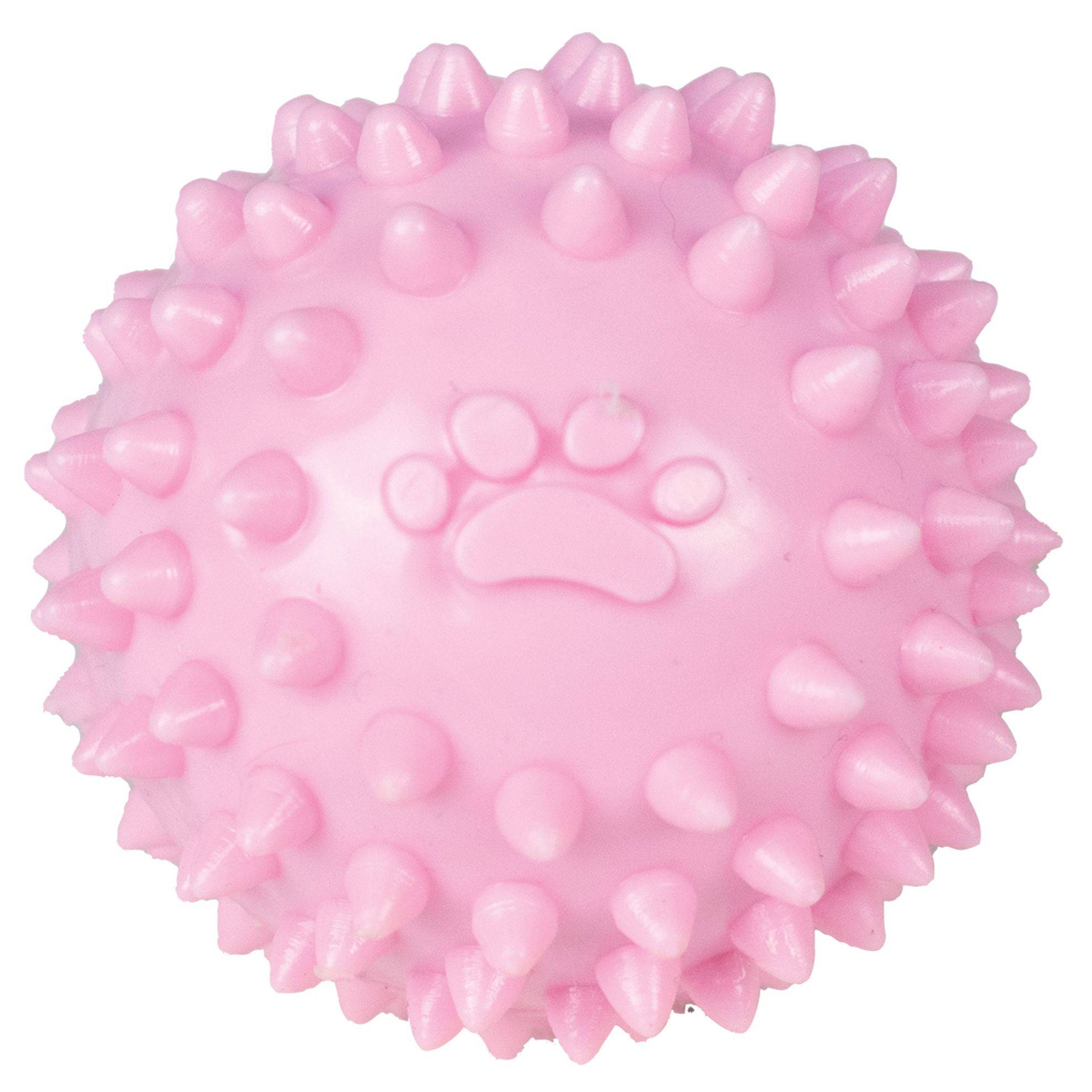 Balle avec picots pour chiot : Rose DOOGY