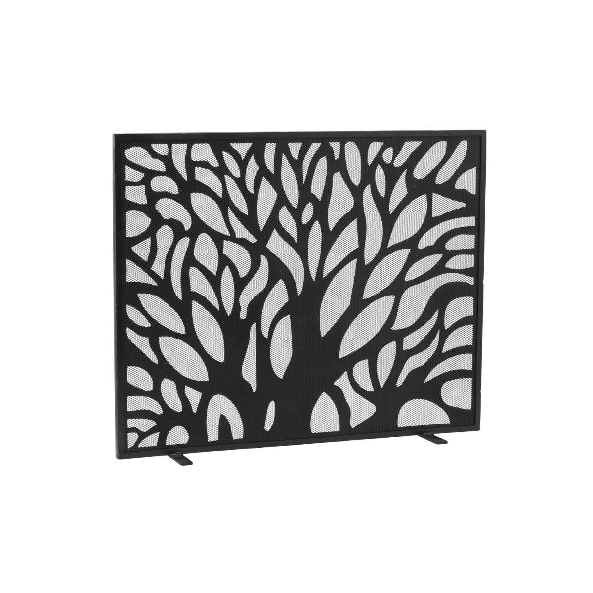 Aubry Gaspard - Pare-feu de cheminée en métal noir Arbre - Imagen 1