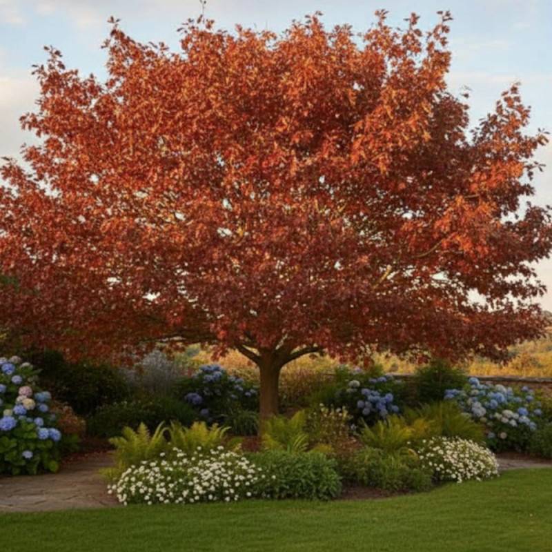 Chêne rouge d'Amérique, Quercus rubra - Pot de 10L - 120/150 cm - Imagen 2